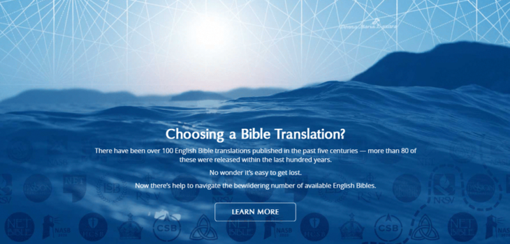 Screenshot from the website of Ad Fontes Press